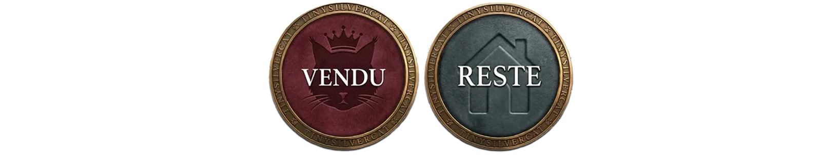 Légende des statuts des chatons Maine Coon : Vendu et Reste - Version mobile Tinysilvercat.